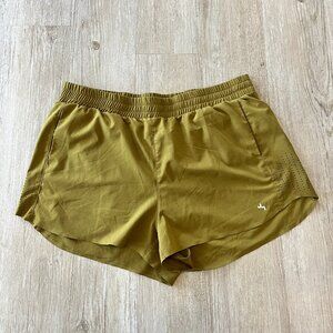 Womens JoyLab Army Green Workout Athletic Shorts - XL